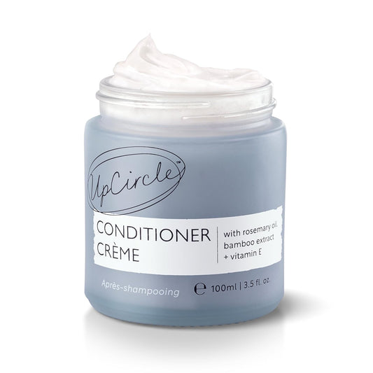UpCircle Conditioner Crème with Rosemary Oil + Vitamin E – Gentle Formulation To Repair + Protect – Bamboo Extract + Orange Peel – Natural, Vegan + Cruelty-Free